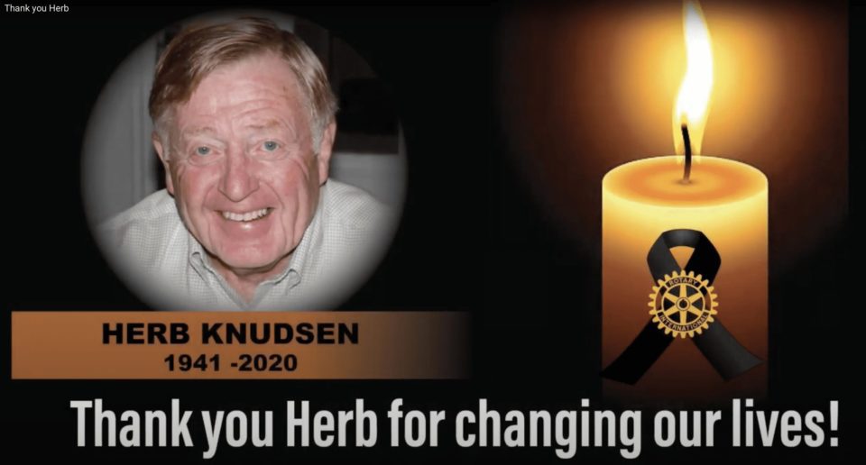 Herb Knudsen 1941-2020