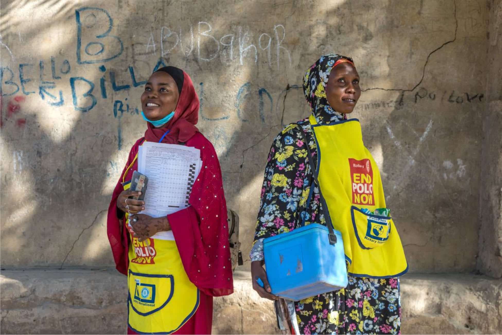 female vaccinators in Borno, Nigeria