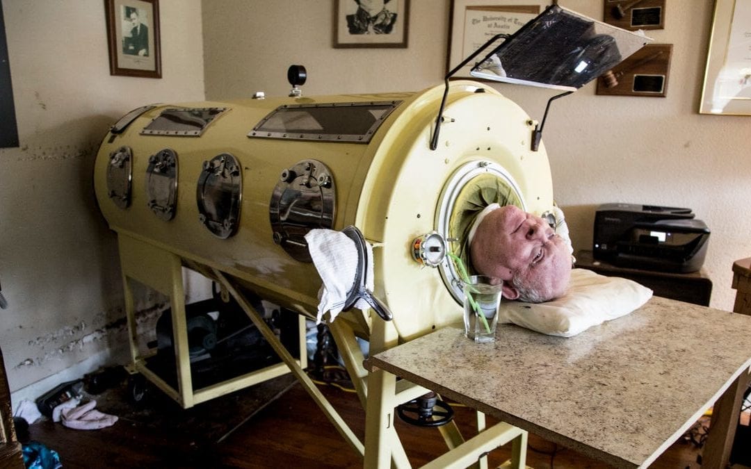 The iron lung helped many survive
